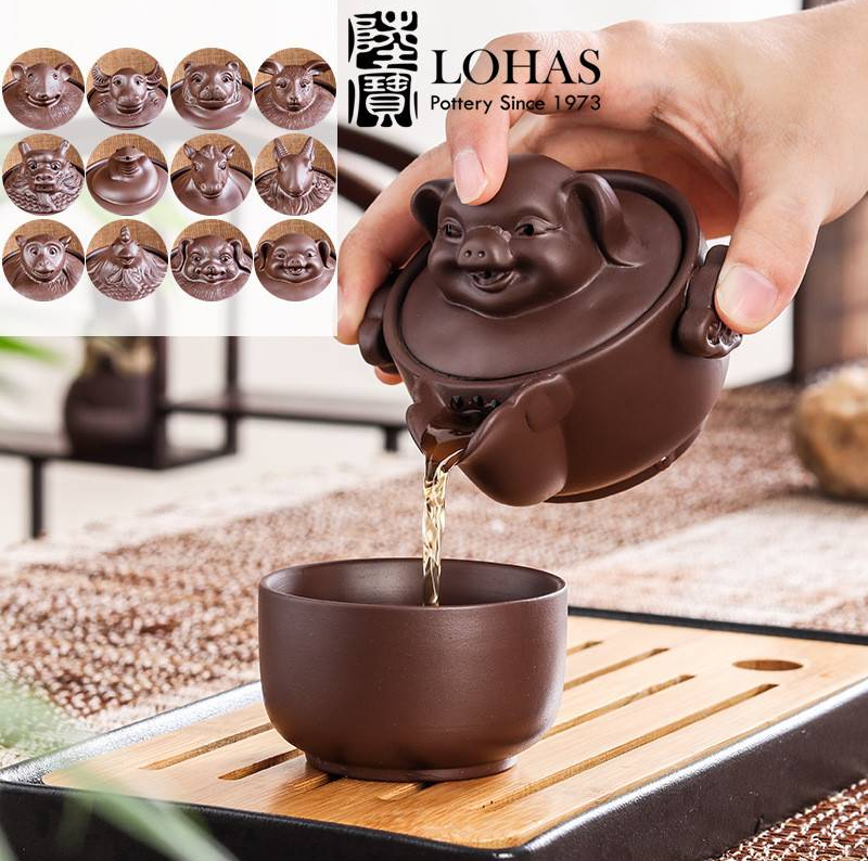 【汀和大福】新品發售十二生肖茶壺全套低至416/組(贈主人杯X1) 【汀和大福】新品發售十二生肖茶壺全套低至416/組(贈主人杯X1)